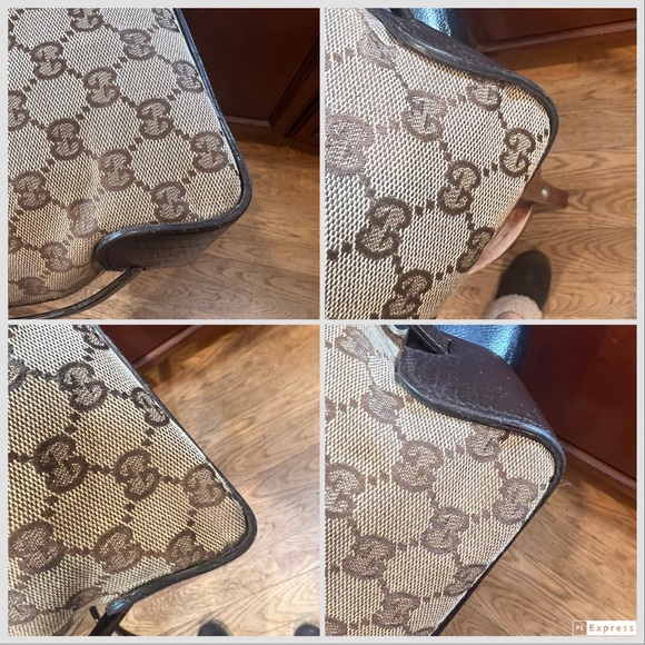 🚫SOLD🚫Gucci Tote😍Rare Beautiful bag😍 16”x18”x10” EUC - Picture 6 of 16